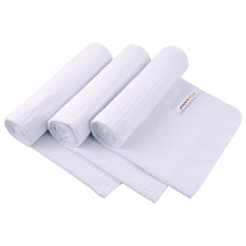 SUNLAND Microfiber Sports Workout Towel Fast Drying Fitness Sweat Towels for Men & Women Lightweight Multi-Purpose Gym Exercise Towels 3 Pack 16Inch x 32Inch - Image 1